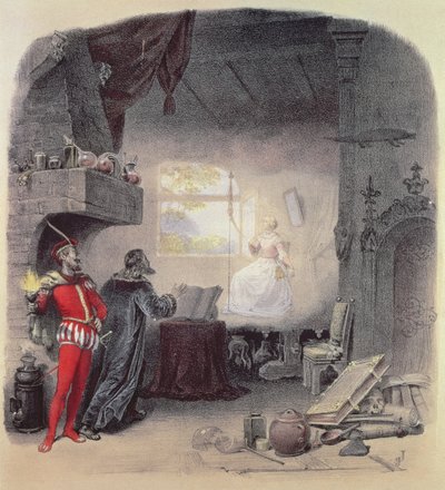 Nodecover til The Faust Quadrille komponeret af Charles Coote (chromolitho) af English School